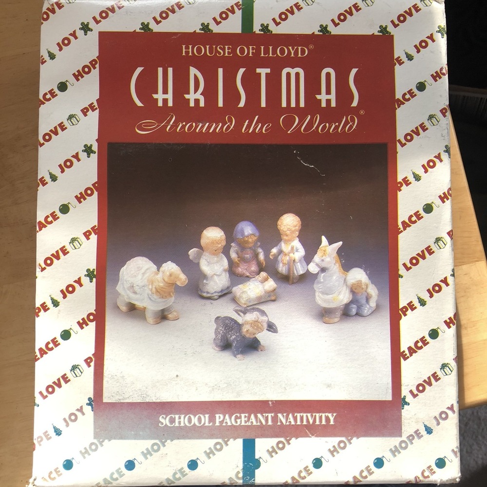 Nativity 1996 House Of Lloyd School Pageant Nativity Christmas Around World